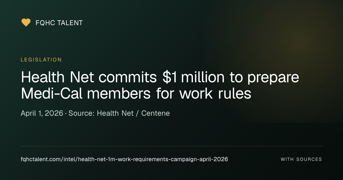 Health Net Commits $1M to Prepare 4.7M Medi-Cal Members for Work ...