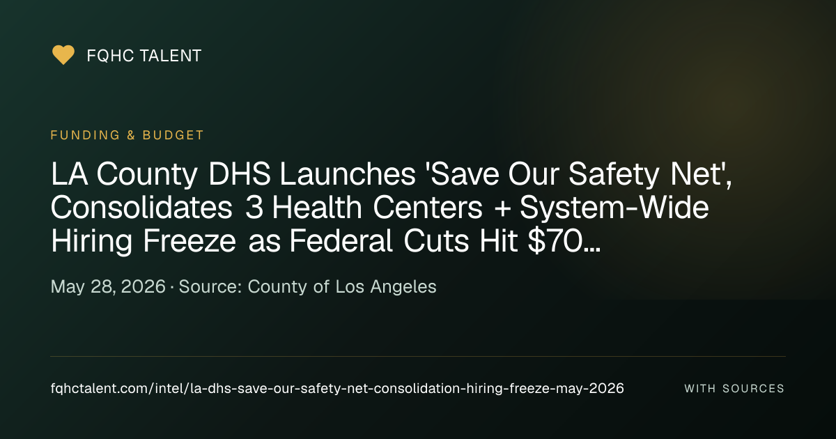 AltaMed Health Services: LA County DHS Launches 'Save Our Safety Net ...